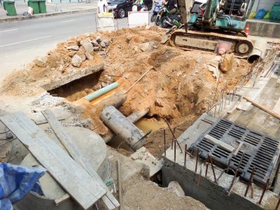 Septic System Excavation